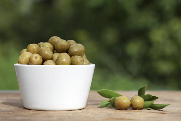 What’s the white film on my olives?