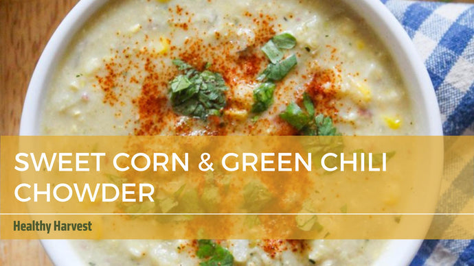 Summer Corn and Green Chili Chowder