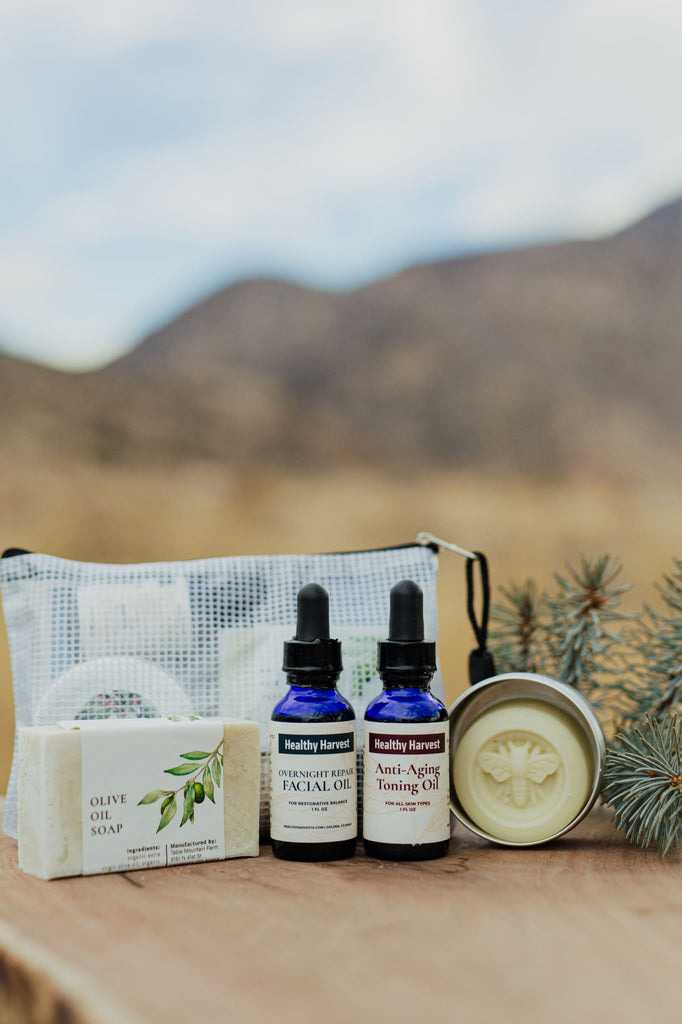 Organic Olive Oil Bath and Beauty Gift Set with Body Lotion Bar ...